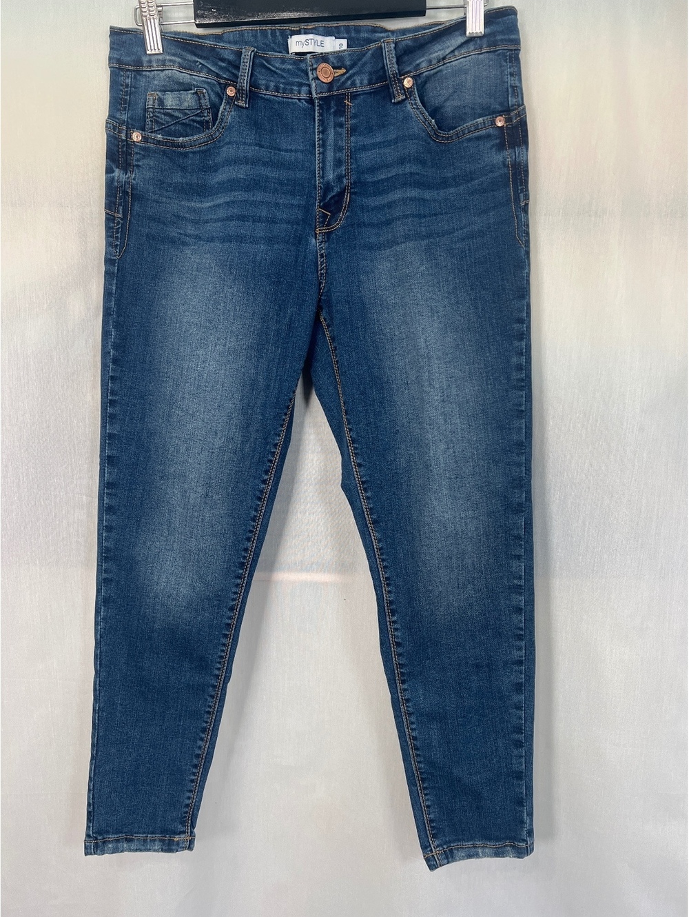 mySTYLE Cropped Skinny Jeans Women's Size 10